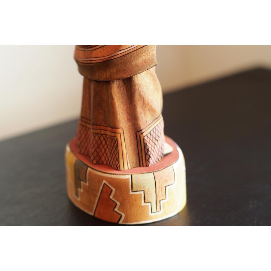 ネイティブアメリカン/ホピ族/カチーナ/カチナドール/Snow