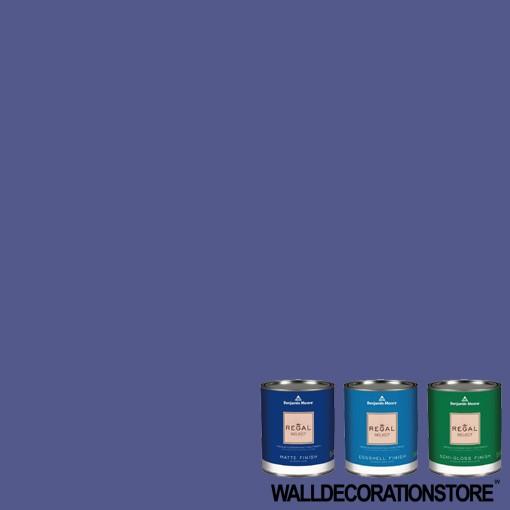 水性ペンキ ベンジャミンムーア 1421 bistro blue ガロン缶 3.8L 塗料