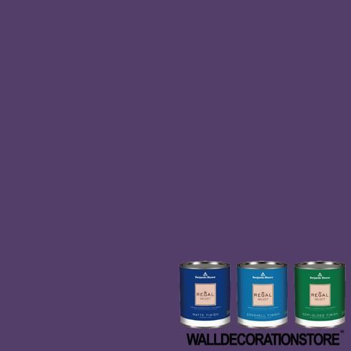 水性ペンキ ベンジャミンムーア 2071-20 gentle violet ガロン缶 3.8L