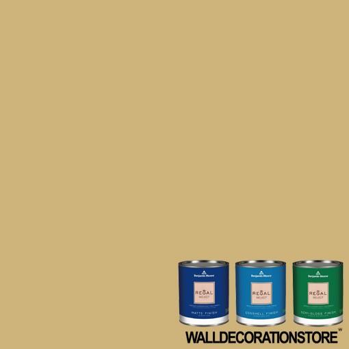 水性ペンキ ベンジャミンムーア 222 mustard seed ガロン缶 3.8L 塗料