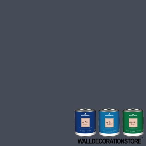 水性ペンキ ベンジャミンムーア HC-154 hale navy クォート缶 0.9L