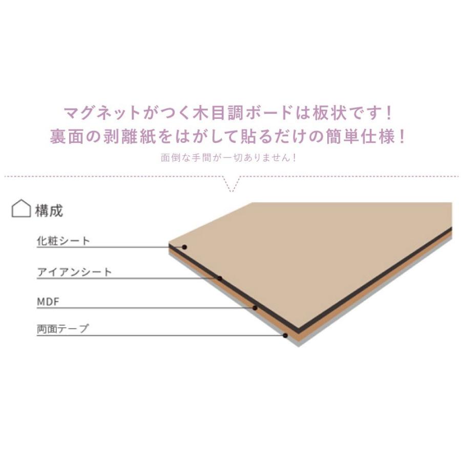マグネットがつく木目調ボード 90ｘ59センチ 磁石 マグネットボード 壁掛け メッセージボード 掲示板 メモボード インテリア シール付き Wdmag9059 ウォールデコレーションストア 通販 Yahoo ショッピング