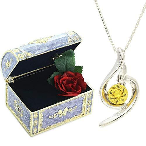 再入荷 デバリエy441 Jv Yel 11月誕生日プレゼント 女性 人気 彼女 母 贈り物 ネックレス レディース セット品 オルゴール1組 ネ 送料無料 早い者勝ち Mercurytechnologies Mn Com