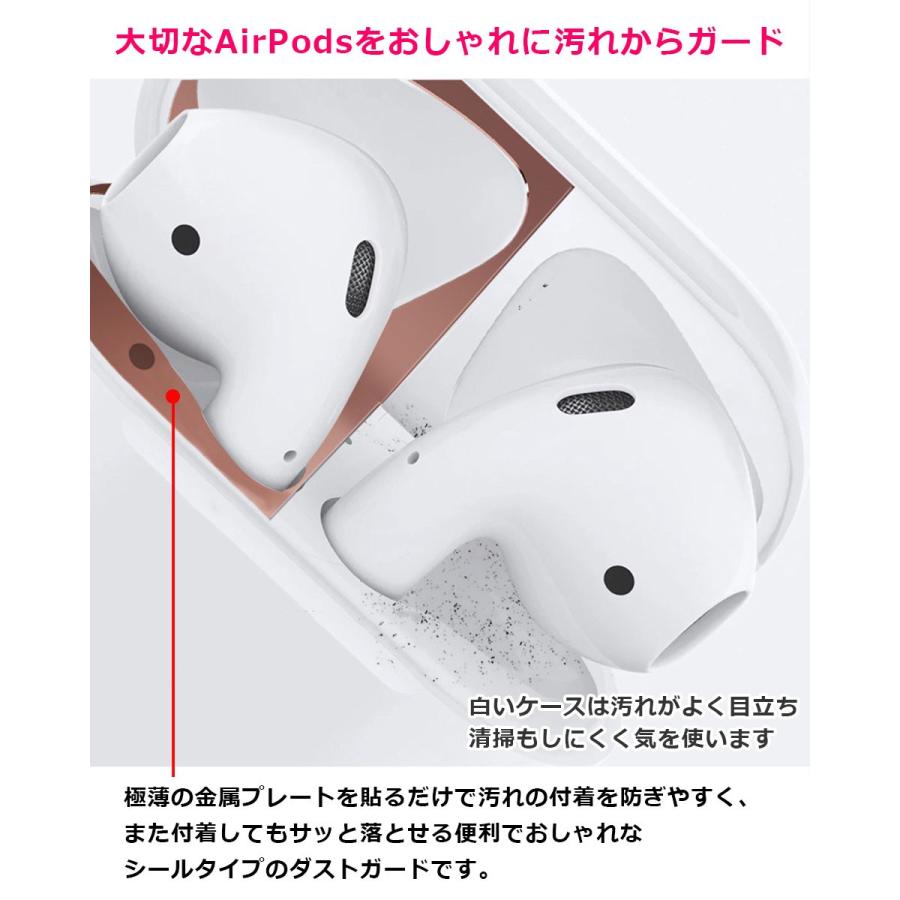 AirPods AirPods2 Pro アクセサリー エアーポッズ 防塵 ホコリガード