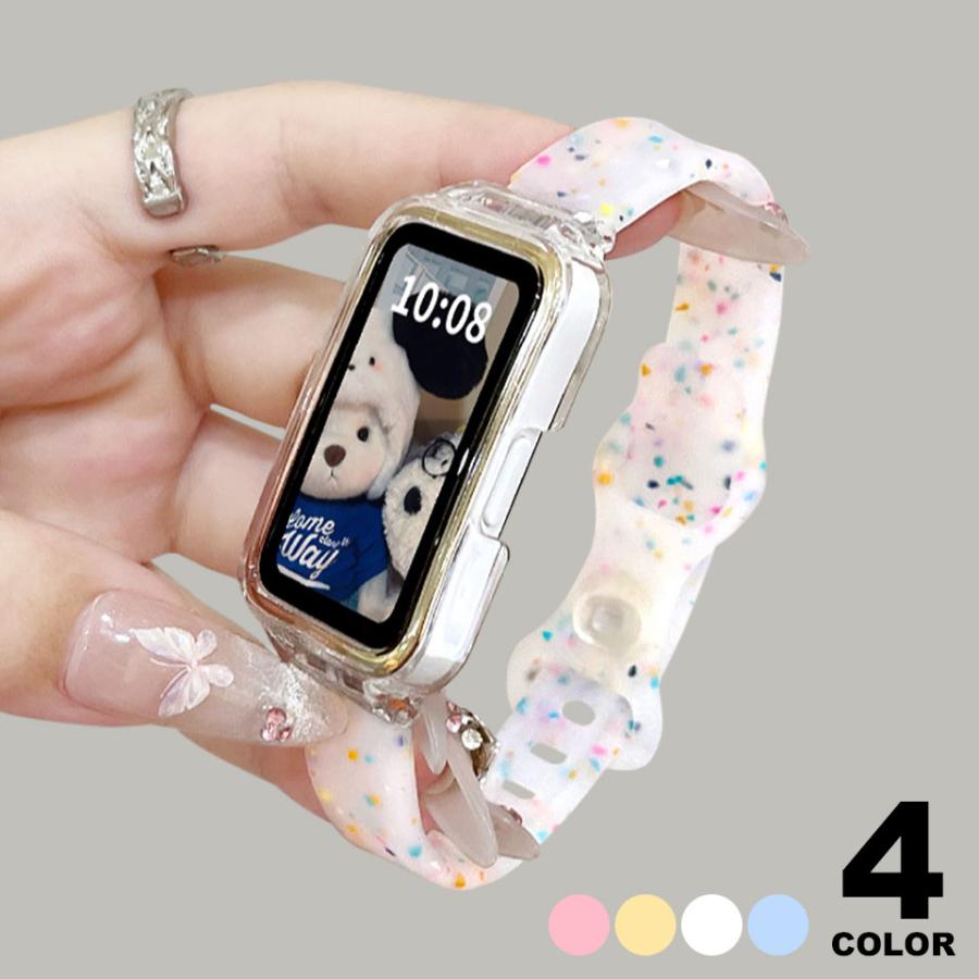 huawei band 10 9 バンド NFC 交換バンド レディース メンズ ファー