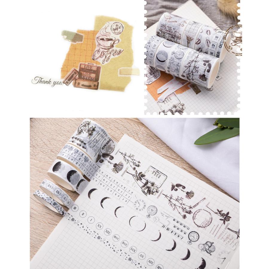 マスキングテープ セット 10本 マステ デコ 包装 ラッピング