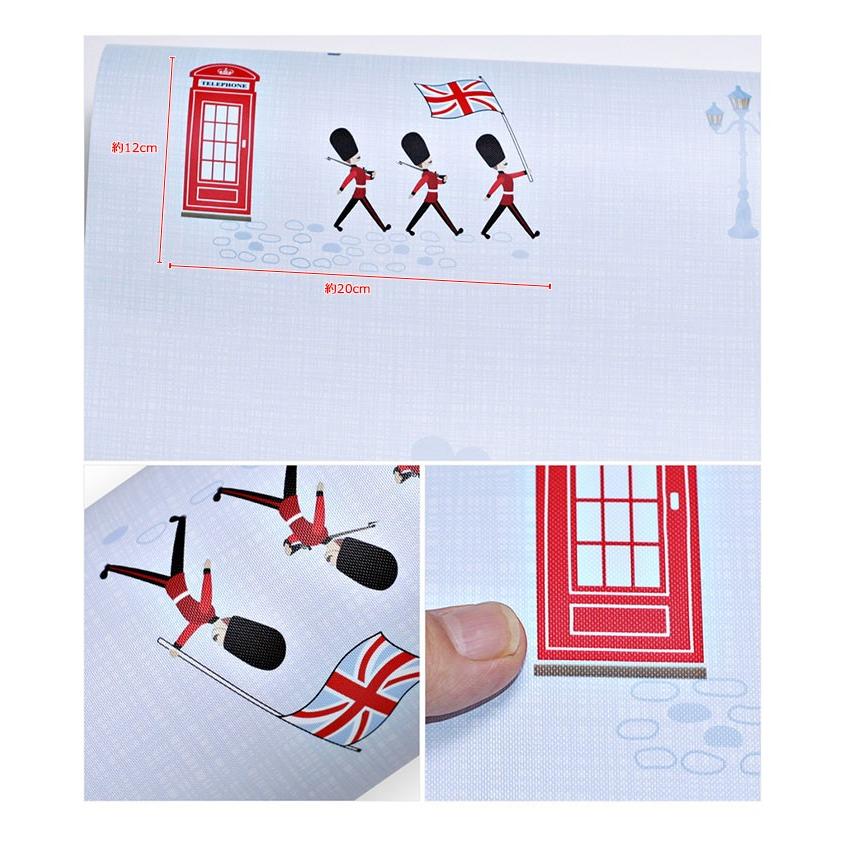 壁紙シール はがせる Diy 張り替え シート お得な10mセットのり付き 壁用 北欧 おしゃれ かわいい リフォーム 輸入壁紙 ロンドン Dps 087set10 ウォールステッカー本舗 通販 Yahoo ショッピング