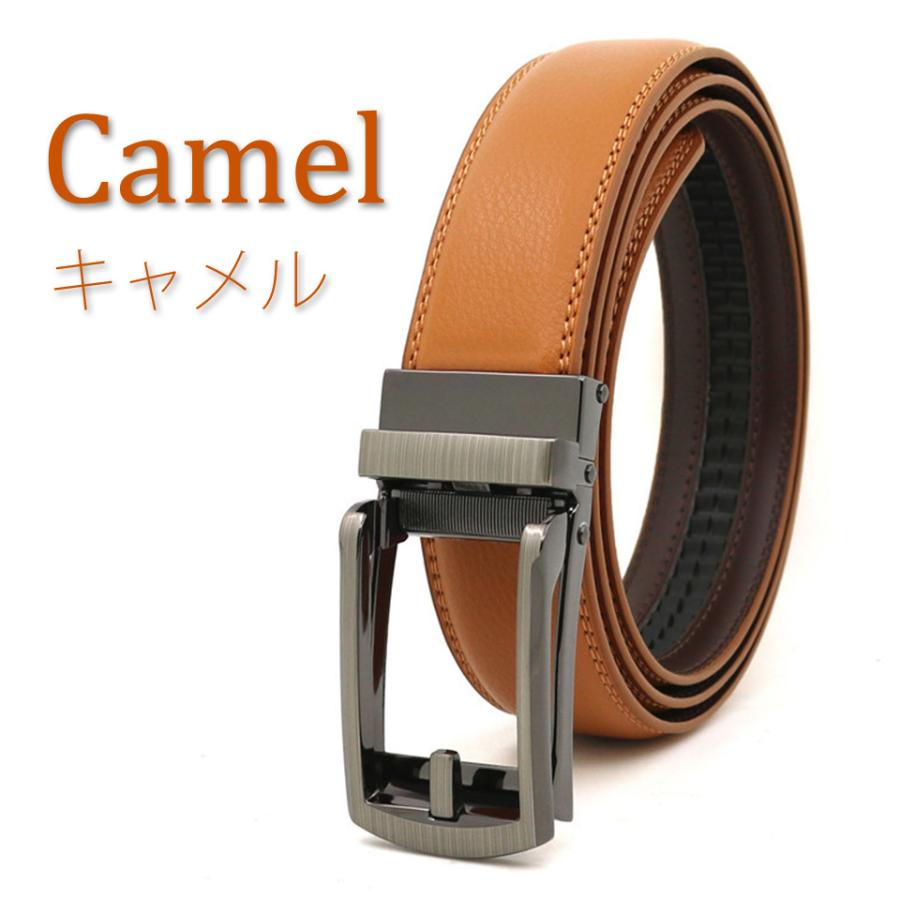 ベルト メンズ 本革 穴なし 無段階 ビジネス カジュアル レザーベルト