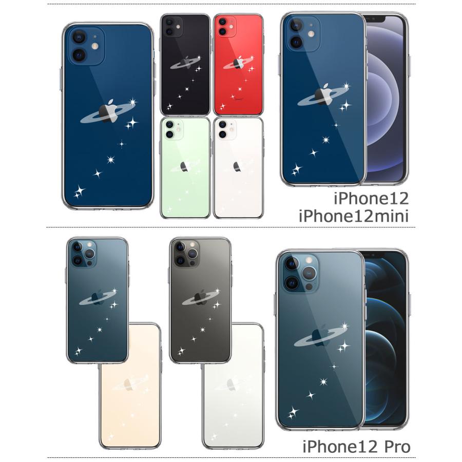 iPhone ケース クリアケース [天の川 流れ星] iPhone13/13mini/13Pro