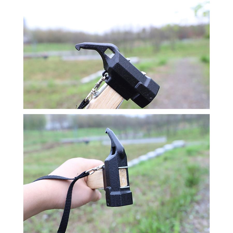 ペグハンマー ペグ打ち ペグ抜き ペグ ハンマー 真鍮 キャンプ テント