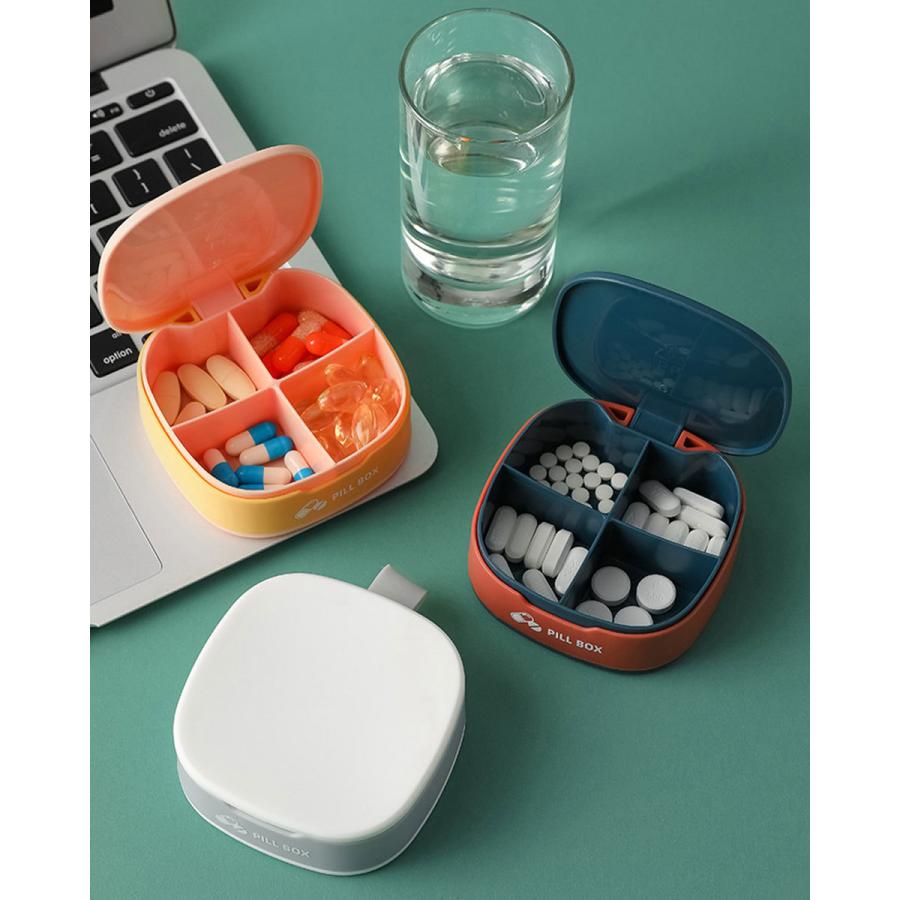 ピルケース おしゃれ かわいい 持ち運び 携帯 おしゃれ 薬ケース 携帯用 サプリメントケース 薬入れ 薬箱 旅行 クスリ箱 くすりケース 薬ポーチ 錠剤ケース Y4 Otd 469 ウォールステッカー本舗 通販 Yahoo ショッピング