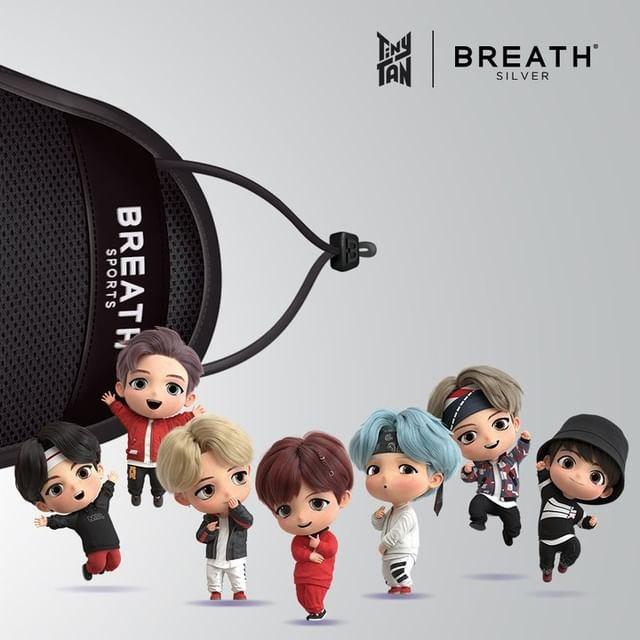 BTS TinyTAN 正式ライセンス商品 TinyTANxBREATH SLIVER☆BTS BTS TinyTAN 正式ライセンス商品 TinyTANxBREATH SLIVER☆BTS