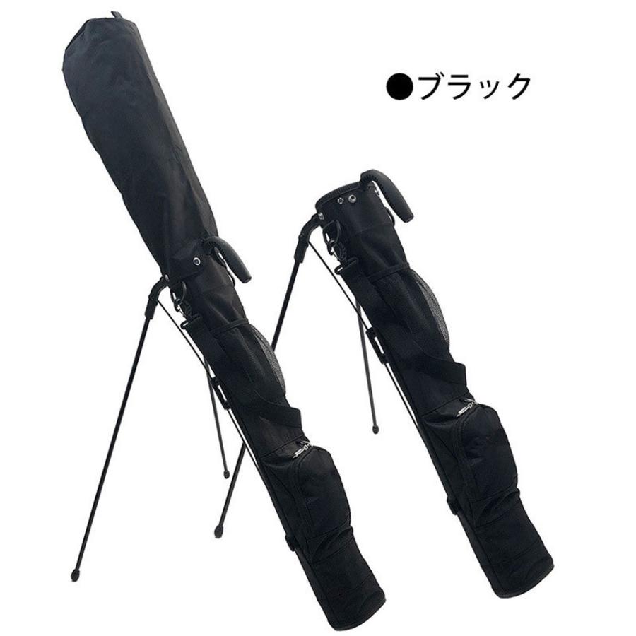 セルフスタンド クラブケース スタンド ゴルフ 練習用 フードカバー 大