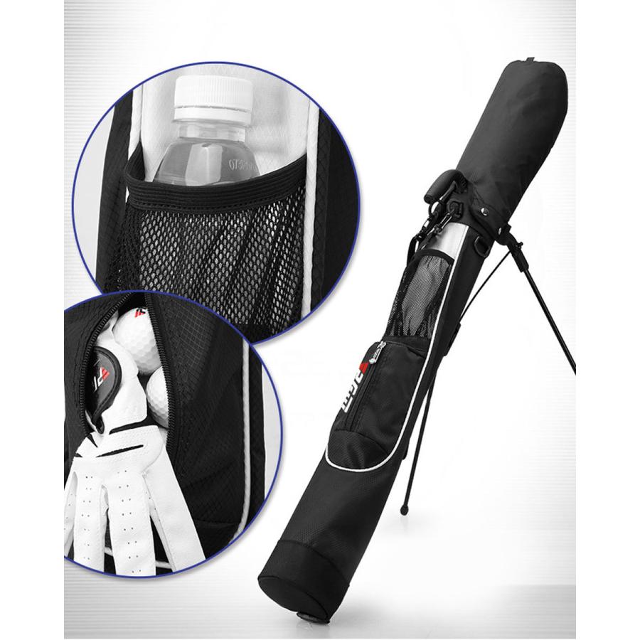 セルフスタンド クラブケース スタンド ゴルフ 練習用 フードカバー 大