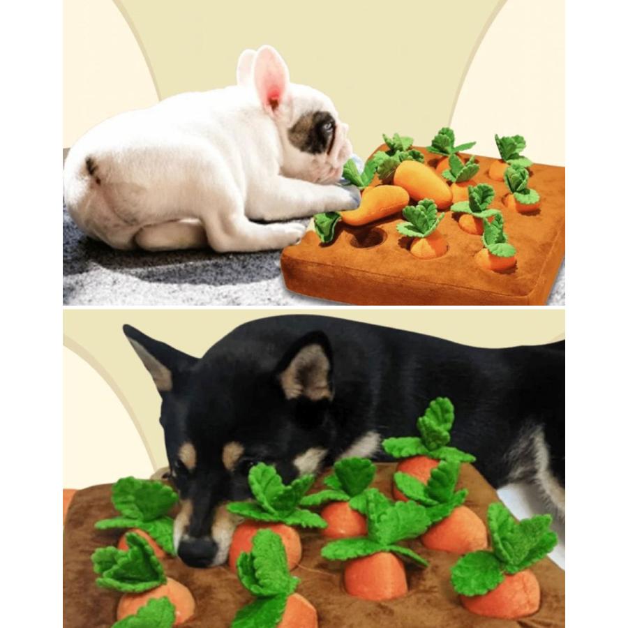ノーズワーク 犬 おもちゃ 人参 にんじん 12本タイプ 知育玩具 早食い