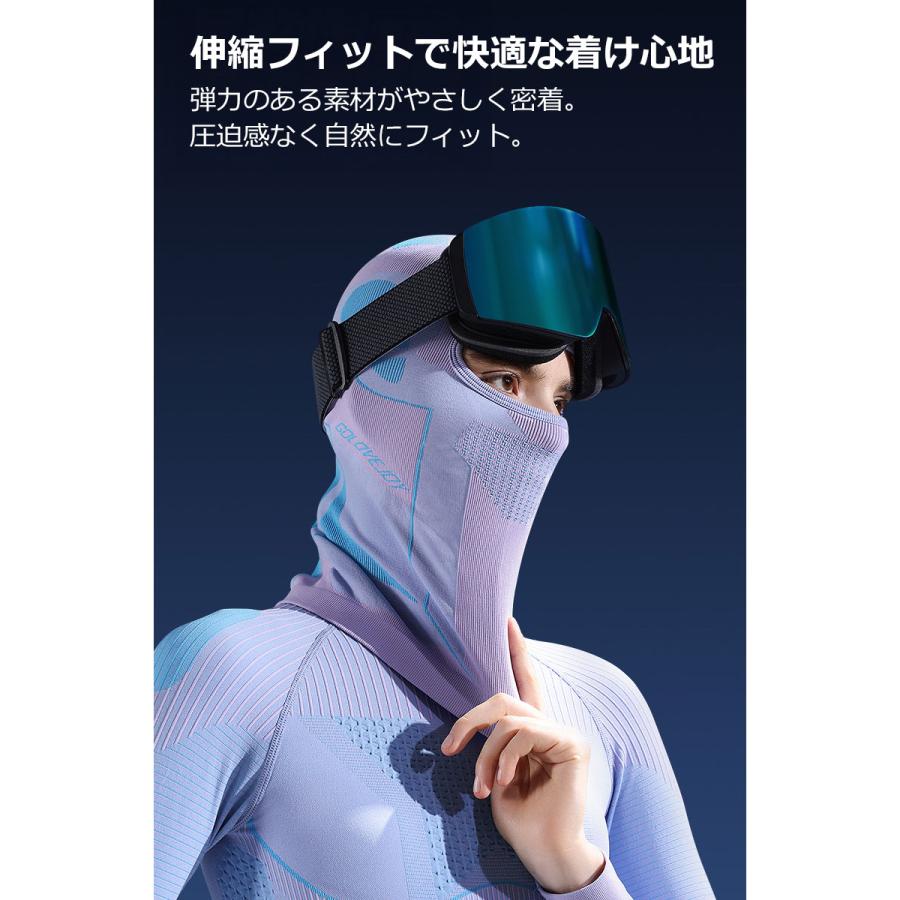 フェイスマスク バラクラバ スキー スノーボード 防寒マスク スキー