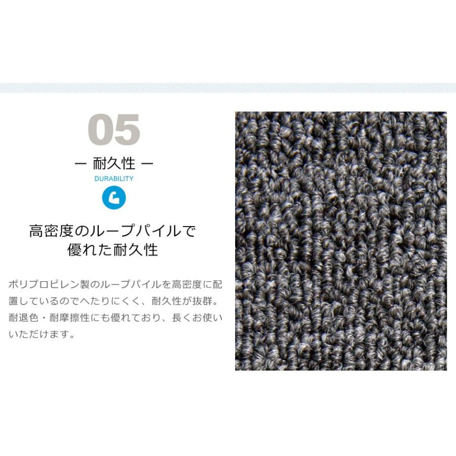 タイルカーペット 50×50 安い (32枚セット) 防音 グレー ばら タイルカーペット 50×50 安い (32枚セット) 防音 グレー ばら