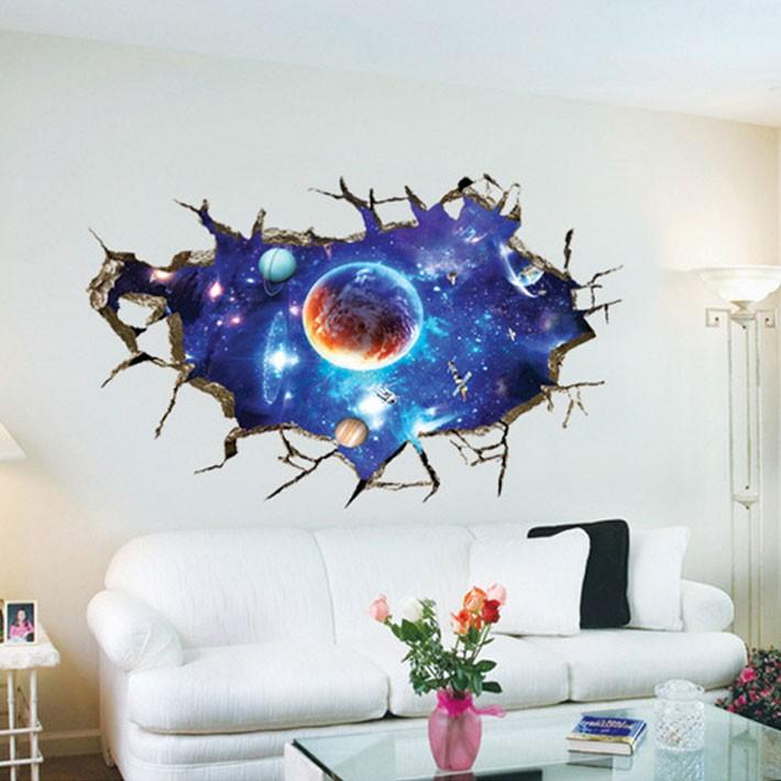 トリックアート ウォールステッカー だまし絵 北欧 トイレ リビング