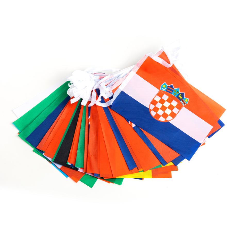 万国旗 50ヶ国 約15m ワールドフラッグ フラッグガーランド 世界の国旗