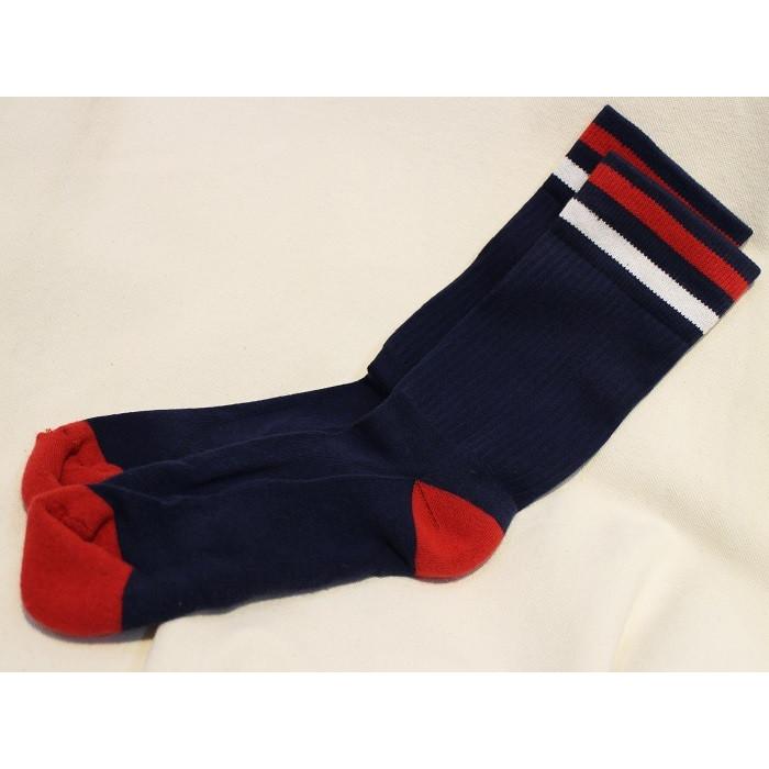 アメリカン トレンチ AMERICAN TRENCH / メンズ ソックス スーピマコットン "KENNEDY ATHLETIC" (2colors) [クロネコDM便発送対応 200円] |  | 01