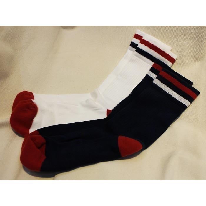 アメリカン トレンチ AMERICAN TRENCH / メンズ ソックス スーピマコットン "KENNEDY ATHLETIC" (2colors) [クロネコDM便発送対応 200円] |  | 03