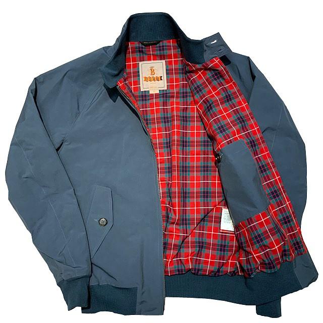 バラクータ BARACUTA / G9 クラシック ハリントンジャケット COOLMAX (BLUE LAKE) ブルーレイク 英国製