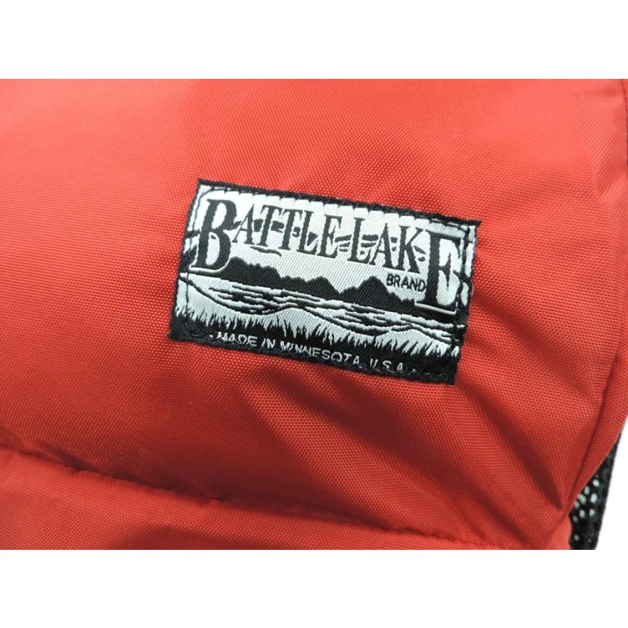 バトルレイク BATTLE LAKE / デイパック all packcloth day pack パッククロスナイロン (レッド) RED アメリカ製 | BATTLE LAKE | 01