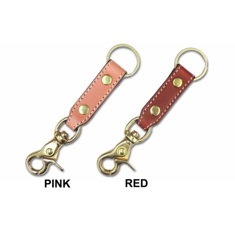 ブロンソンレザー BRONSON LEATHER / 本革 キーホルダー Key Chain Type 2 牛革 |  | 02