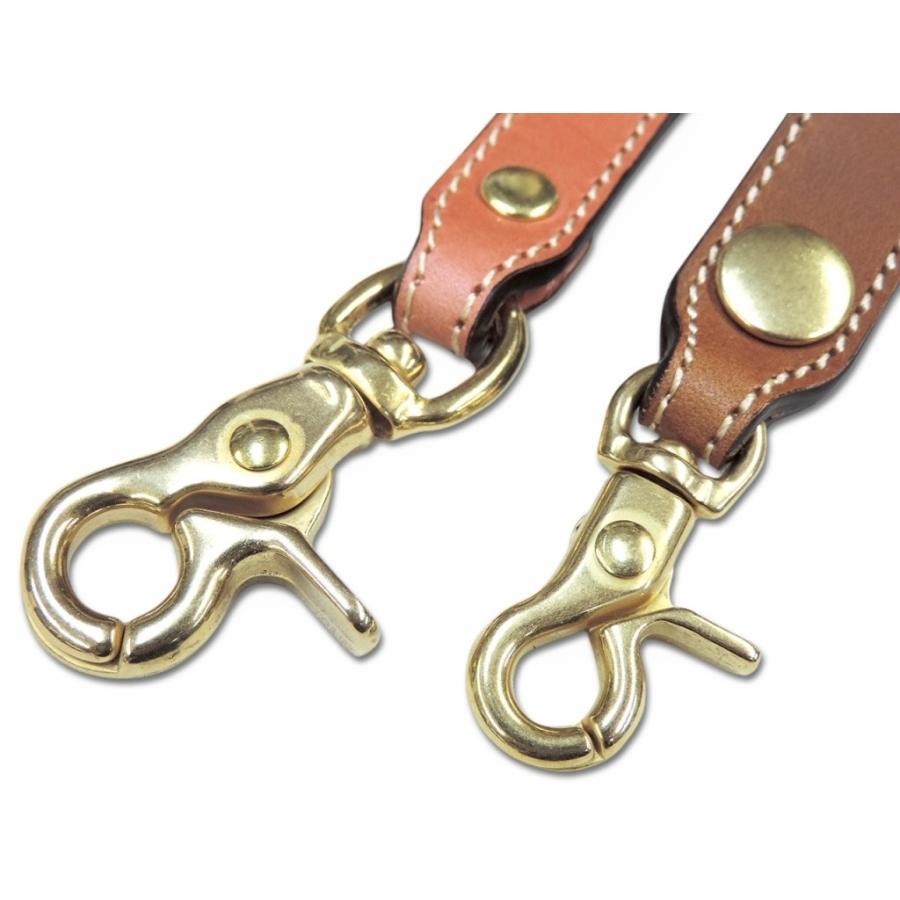 ブロンソンレザー BRONSON LEATHER / 本革 キーホルダー Key Chain Type 2 牛革 |  | 03