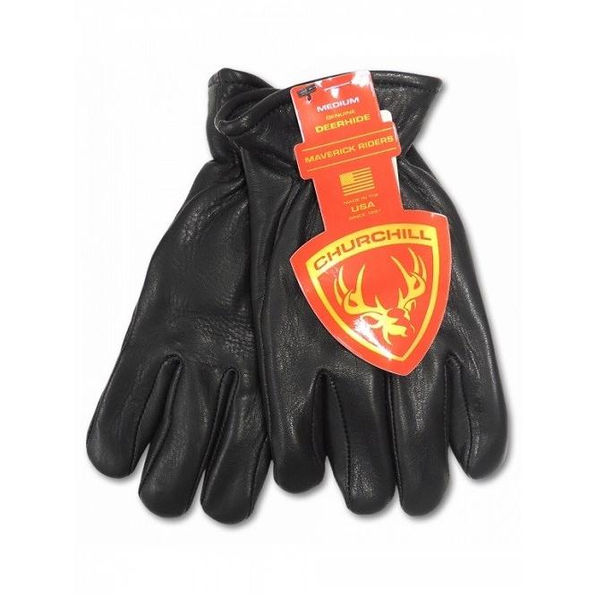 チャーチル グローブ CHURCHILL GLOVE  / Classic Standard Cuff   Thinsulate Insulation  本革  手袋 レザーグローブ (BLACK) ブラック メンズ | 