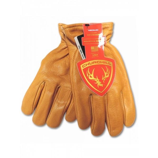 チャーチル グローブ CHURCHILL GLOVE  / Classic Standard Cuff   Thinsulate Insulation  本革  手袋 レザーグローブ (TAN) タン メンズ | 
