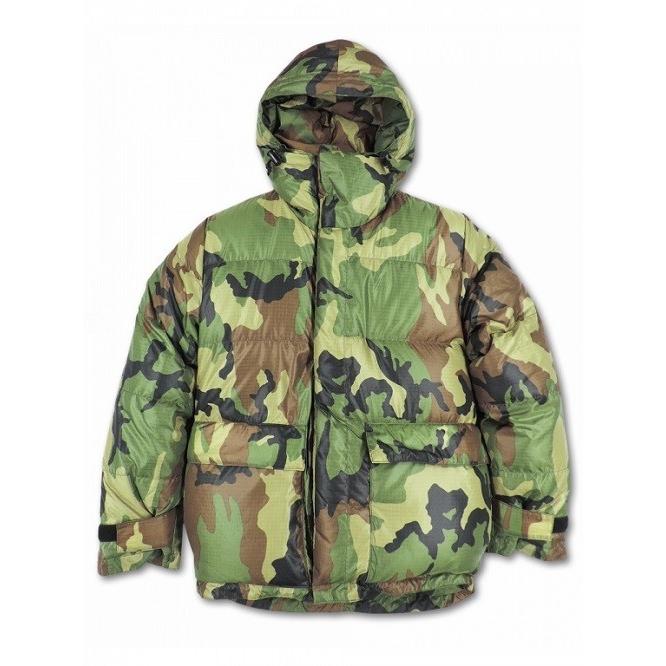 クレセント ダウン ワークス CRESCENT DOWN WORKS / インテグラル フーデッド ダウン ジャケット Integral Hooded Jacket RIPSTOP (CAMO)  アメリカ製 | Crescent Down Works