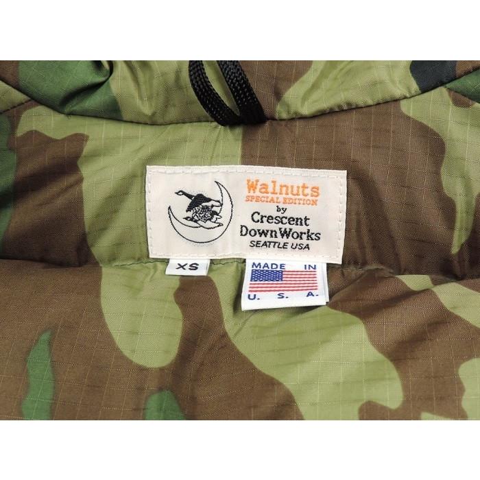 クレセント ダウン ワークス CRESCENT DOWN WORKS / インテグラル フーデッド ダウン ジャケット Integral Hooded Jacket RIPSTOP (CAMO)  アメリカ製 | Crescent Down Works | 04