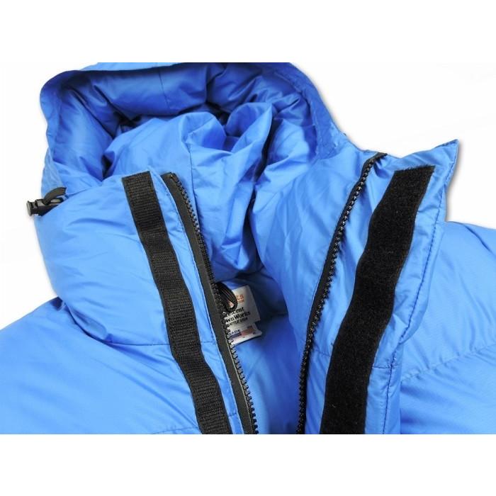 クレセント ダウン ワークス CRESCENT DOWN WORKS / インテグラル フーデッド ダウン ジャケット Integral Hooded Jacket DBL RIPSTOP (BLUE)  アメリカ製 | Crescent Down Works | 02