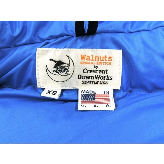 クレセント ダウン ワークス CRESCENT DOWN WORKS / インテグラル フーデッド ダウン ジャケット Integral Hooded Jacket DBL RIPSTOP (BLUE)  アメリカ製 | Crescent Down Works | 04