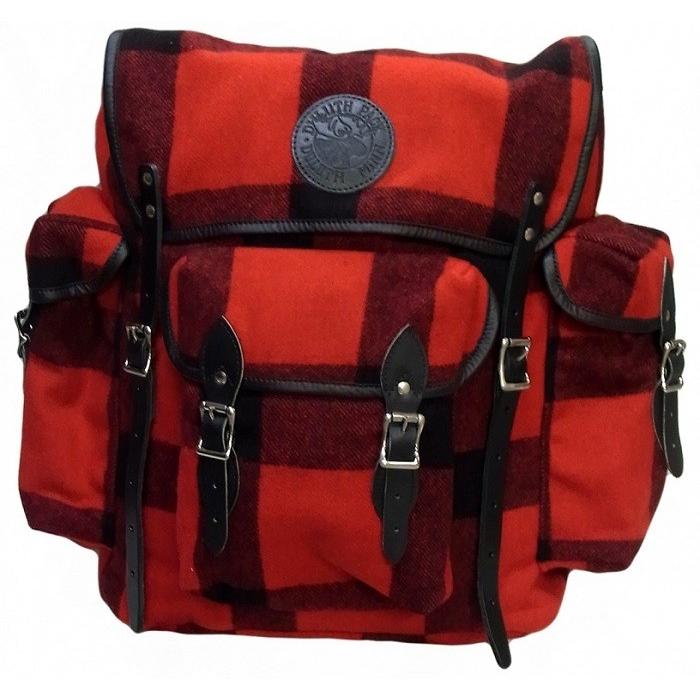 ダルースパック DULUTH PACK  / 別注 ウール ワンダラー バッグ wool wanderer bag（RED) アメリカ製 | DULUTH PACK