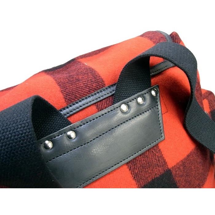 ダルースパック DULUTH PACK  / 別注 ウール ワンダラー バッグ wool wanderer bag（RED) アメリカ製 | DULUTH PACK | 03