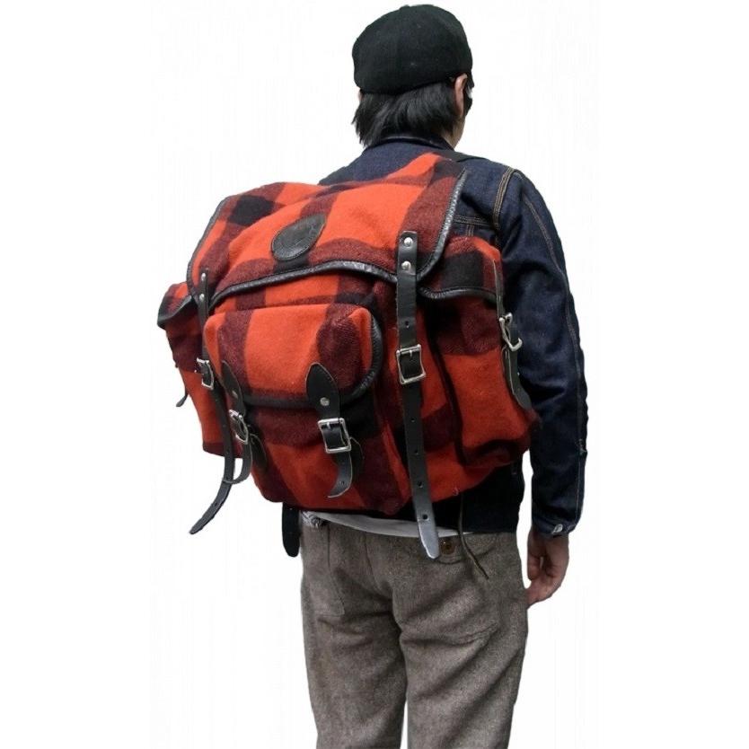 ダルースパック DULUTH PACK  / 別注 ウール ワンダラー バッグ wool wanderer bag（RED) アメリカ製 | DULUTH PACK | 04