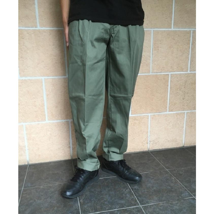 カーキジャングル KHAKI JUNGLE / チノクロスパンツ DEADSTOCK  PLETE PANT (OLIVE) デッドストック |  | 01