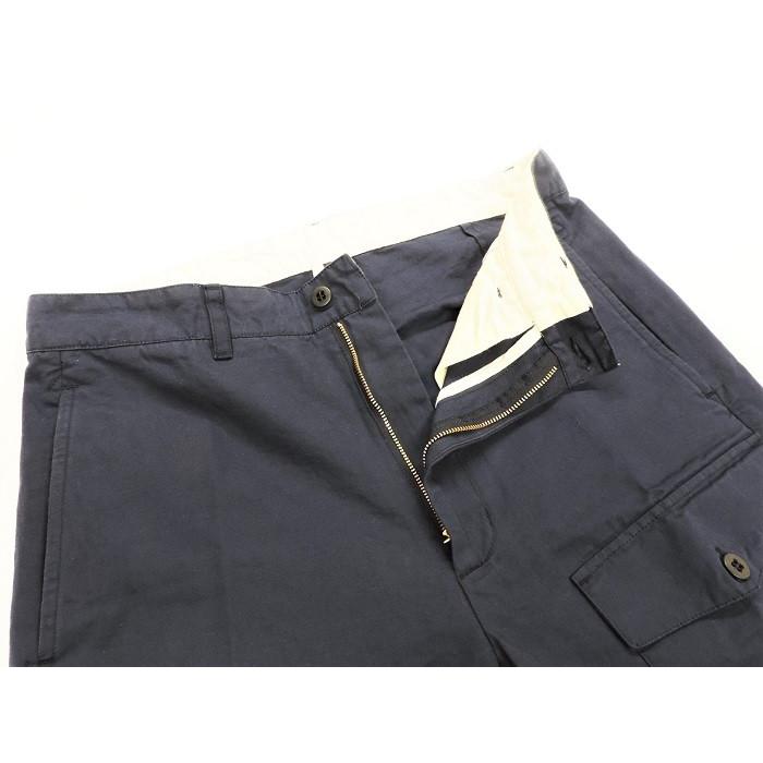マニファッツュラ・チェッカレッリ MANIFATTURA CECCARELLI / ワークパンツ #6517 WORK PANT QH コットン / リネン (ネイビー) Navy イタリア製 |  | 03