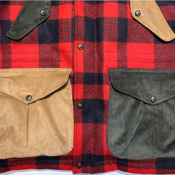 マニファッツュラ・チェッカレッリ MANIFATTURA CECCARELLI / スペシャルパッチウールフィッシャーマン パーカ #7049FO Fisherman Parka  (CRAZY) |  | 02