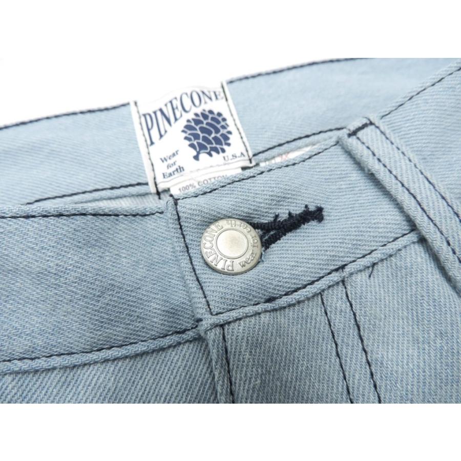 パインコーン PINECONE / ベーシック 5ポケット ジーンズ BASIC 5POCKET JEAN  (COLOR : Lt.DENIM) ライトデニム アメリカ製 | MARIANNE | 01