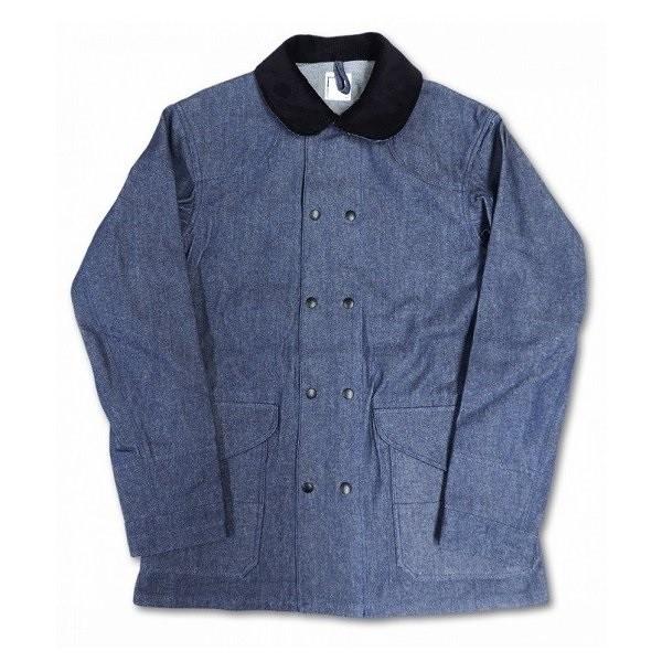 パインコーン PINECONE / ダブル スナップ ワーク ジャケット Double Snap Work Jacket (デニム) DENIM アメリカ製 | PINECONE