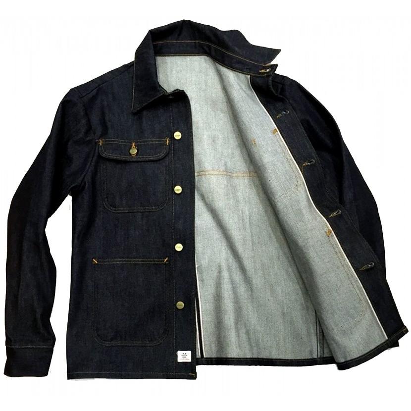 ポインターブランド POINTER BRAND / WHITE OAK デニム  カバーオール CHORE COAT  (INDIGO)  アメリカ製 | POINTER BRAND | 03