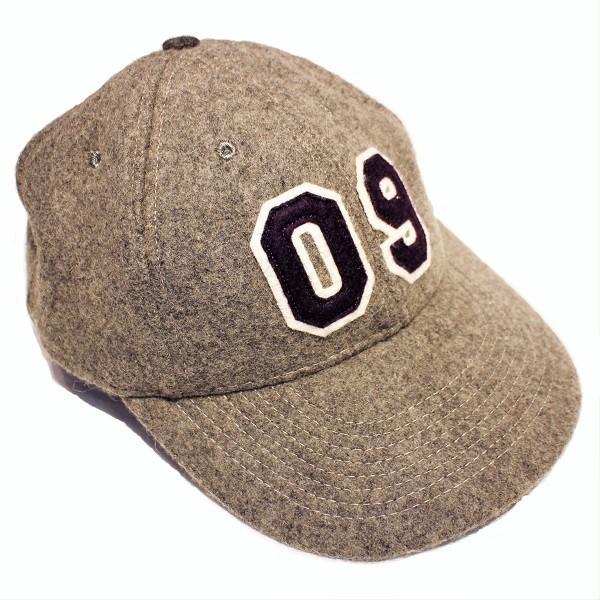 レッドドッグス REDDOGS / メルトンベースボールキャップ NUMBERS melton bb cap (COLOR : GRAY)  アメリカ製｜walnutsimport