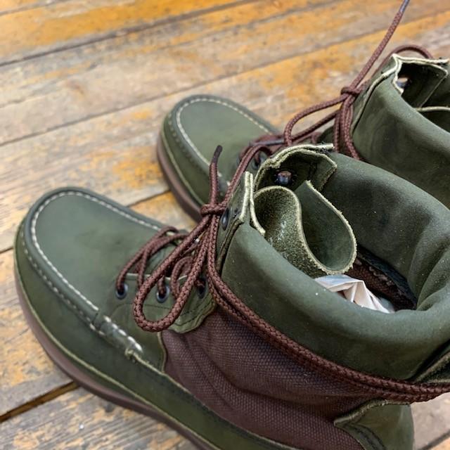 ラッセル モカシン RUSSELL MOCCASIN / トリプルヴァンプ "MOUNTAIN PH"military last  グリーン アメリカ製｜walnutsimport｜03