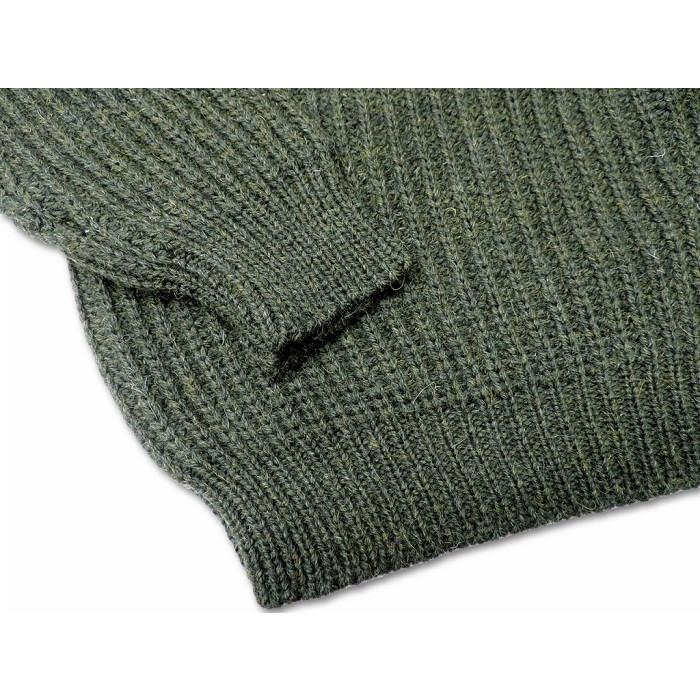 トラッドハウンド TRADHOUND /  ブリティッシュウール  クルーネック セーター CREW SWEATER  (LODEN) ダークグリーン イギリス製 | HIGHLAND 2000 | 02