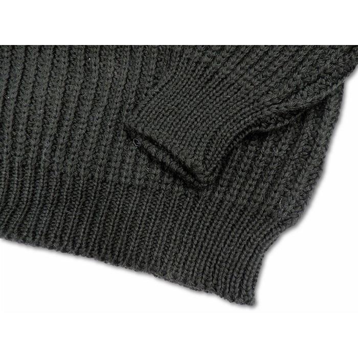 トラッドハウンド TRADHOUND /  ブリティッシュウール  タートルネック セーター ROLLNECK SWEATER  (BLACK) ブラック イギリス製 | HIGHLAND 2000 | 03