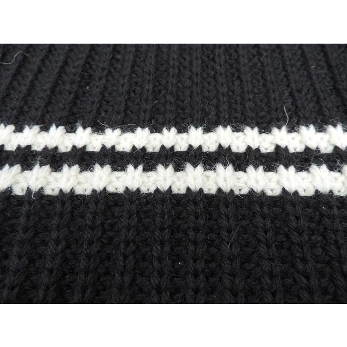 トラッドハウンド TRADHOUND /  ブリティッシュウール  タートルネック セーター ROLLNECK SWEATER  (BLACK) ブラック イギリス製 | HIGHLAND 2000 | 04