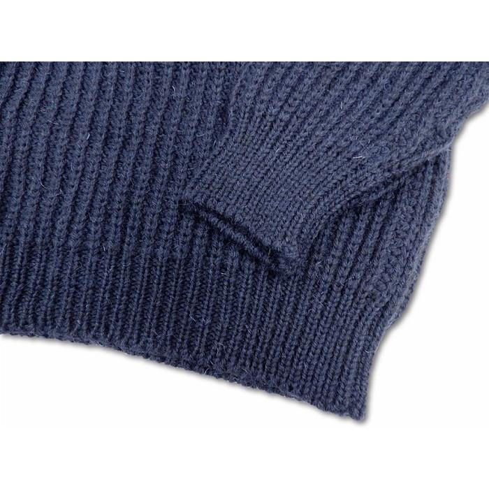 トラッドハウンド TRADHOUND /  ブリティッシュウール  タートルネック セーター ROLLNECK SWEATER  (NAVY) ネイビー イギリス製 | HIGHLAND 2000 | 03